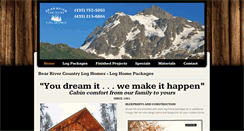 Desktop Screenshot of bearrivercountry.com